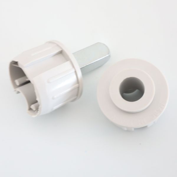 Calotte da 40 mm per Rullo Tenda da Sole con Ogiva e Perno Rinforzato