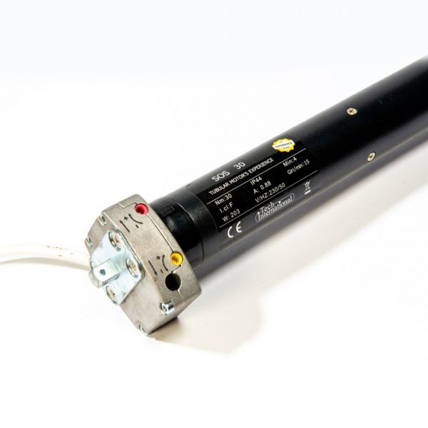 Motore elettrico con manovra di soccorso per tapparelle e tenda da sole