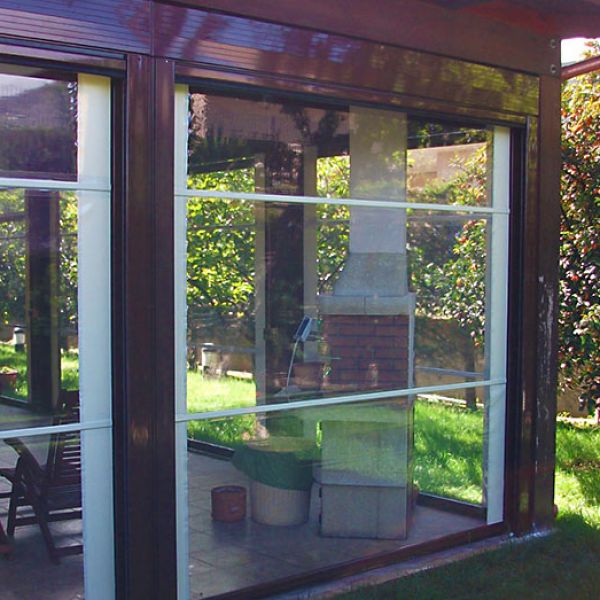 Tenda veranda Cristal modello antivento
