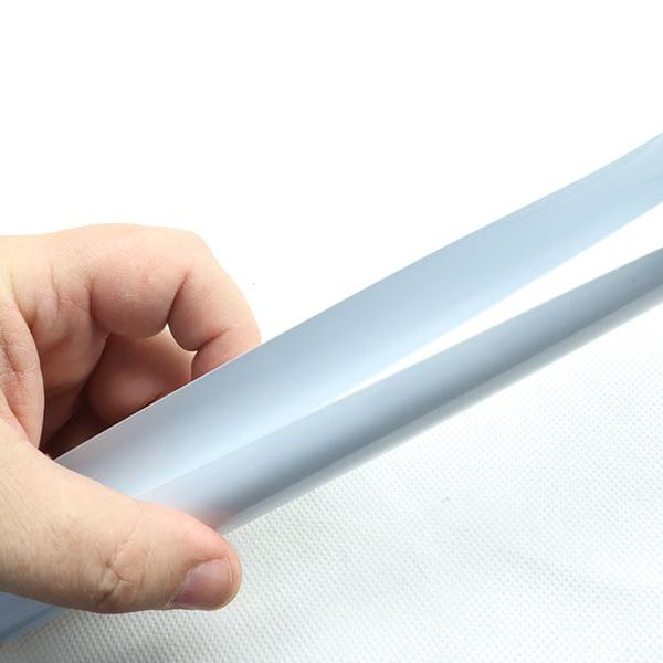 Flessometro bianco per zanzariere in acciaio Inox modelli a carrarmato