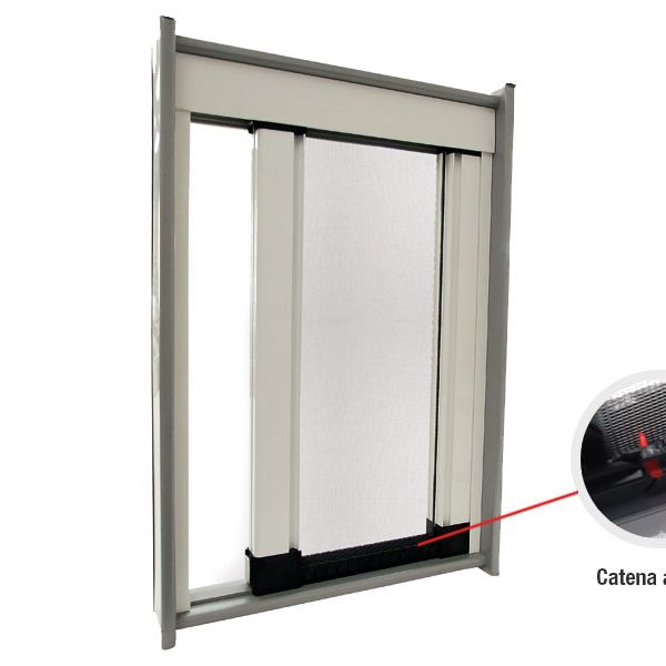 Zanzariera laterale a carrarmato Cobra-Metra senza barriera a terra