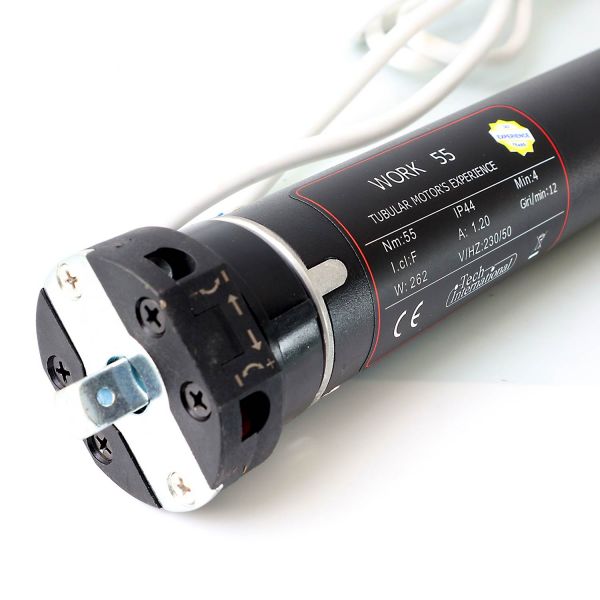 Motore economico per tapparelle e tende da sole serie Black - 100 kg