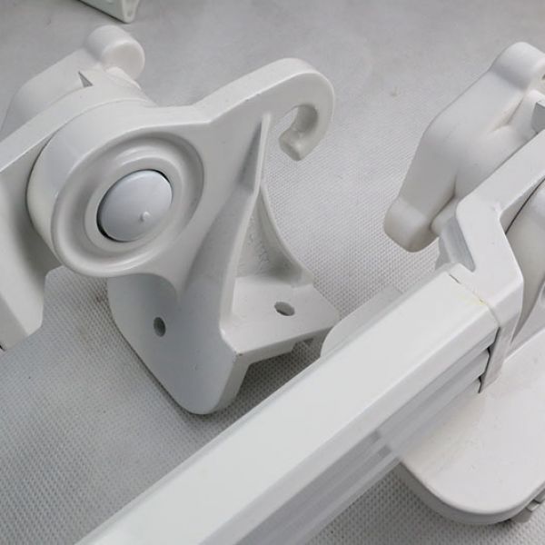 Braccetti per tende da sole a caduta snodo alluminio