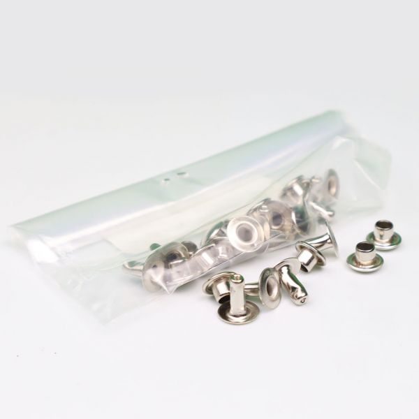 Rivetto per bloccaggio corsoio zanzariera venduto a coppia - 10cp