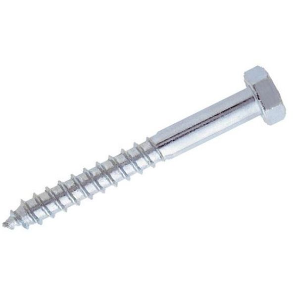 viti per legno tirafondi te zincate 6 mm.