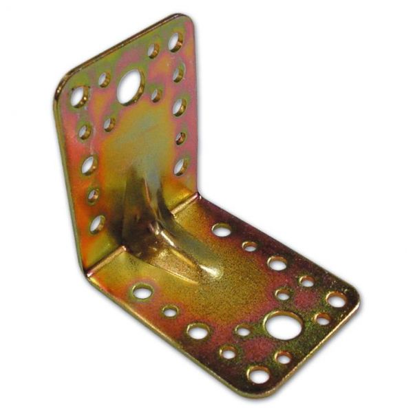 piastra per travi piegata nervata zinco+ 794 l 90