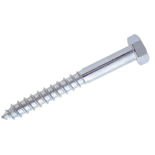 viti per legno tirafondi te zincate 8 mm.