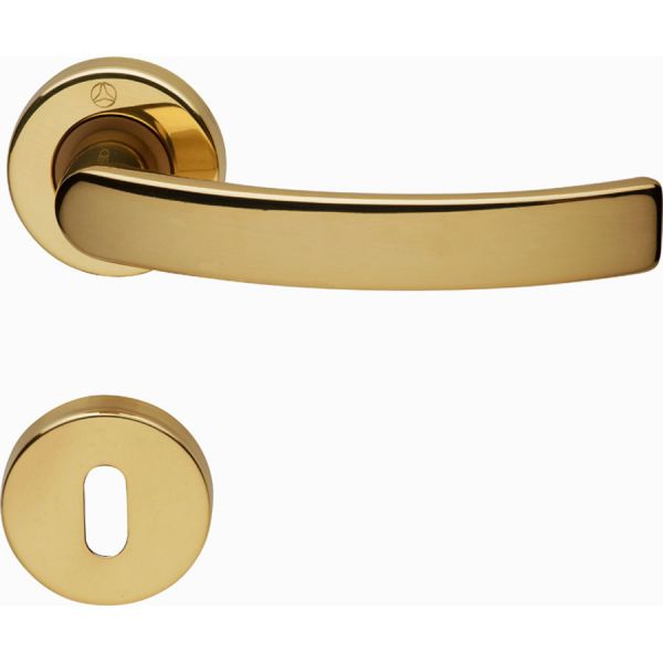 maniglia per porta in ottone