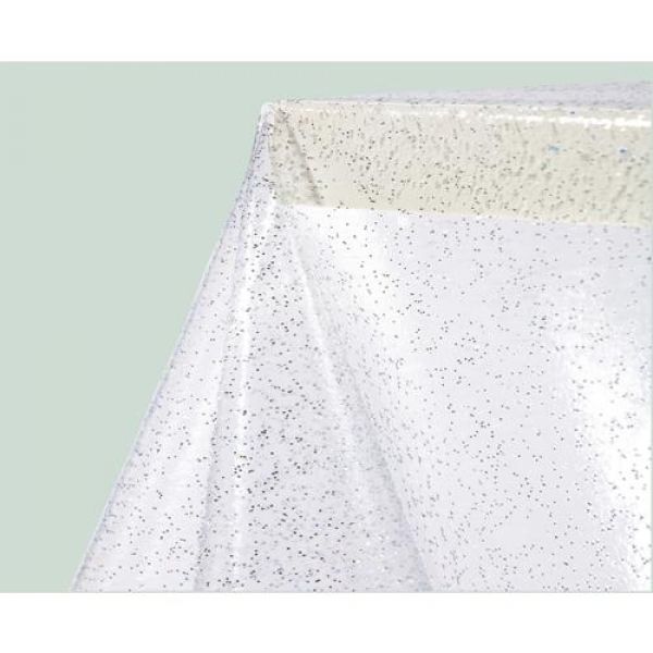 TOVAGLIATO NATALE PVC CRYSTAL GLITTER ORO H140CM 30MT DIS 004
