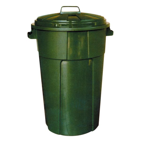 bidone per rifiuti in pvc rigenerato