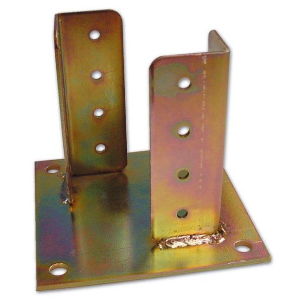 Supporto X Pilastri C/piastra varie misure (840)PZ.8
