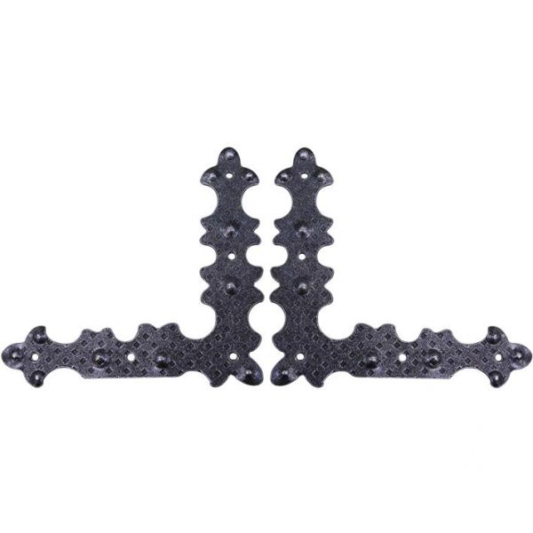 PIASTRA RINFORZO FERRO BATTUTO CM 12X12  DX 310