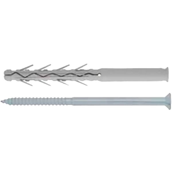 tassello in nylon prolungato 4 alette con vite torx