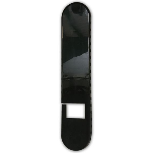 copriavvolgitore in resina per tapparella nero