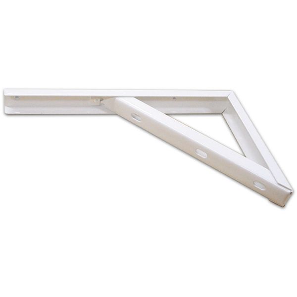 MENSOLA RINFORZATA BIANCA ART.343 CM 30