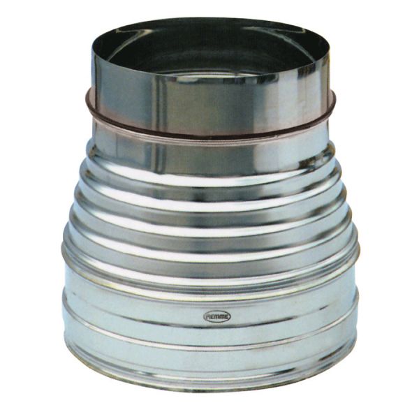 RIDUZIONE PER CANNA FUMARIA ACCIAIO INOX Ø250/180MM SPEEDY