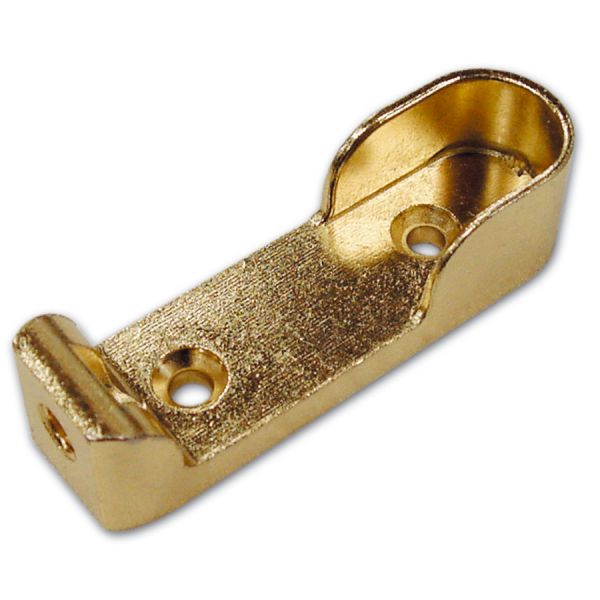 REGGITUBO LATERALE OVALE 30X15MM CROMATO