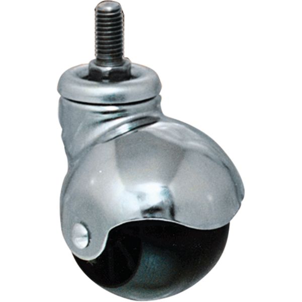 ruota in nylon con perno girevole