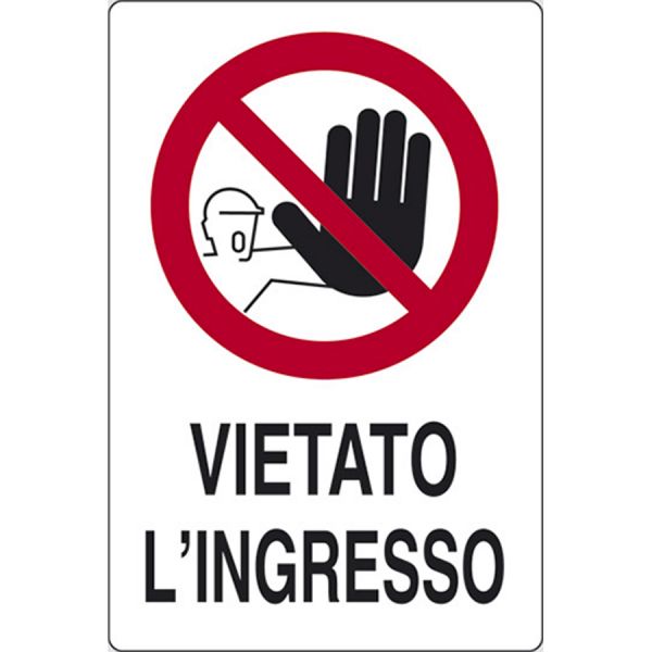 cartello segnaletico di informazione