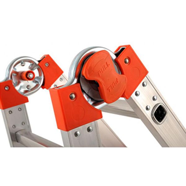 manopola per scala acciaio telescopica maurer