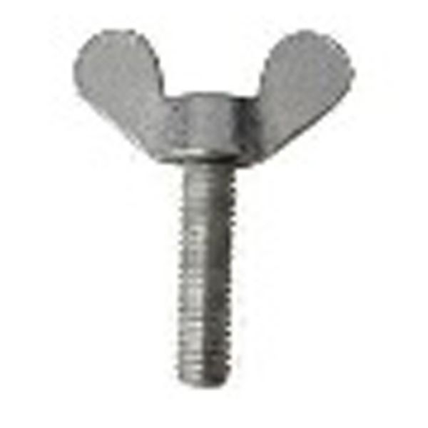 vite ad alette in acciaio zincato per fissaggio cartello