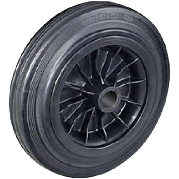 ruota in gomma naturale 