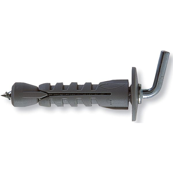 TASSELLO NYLON FISCHER C/GANCIO Ø 9X43MM SBN 9/8