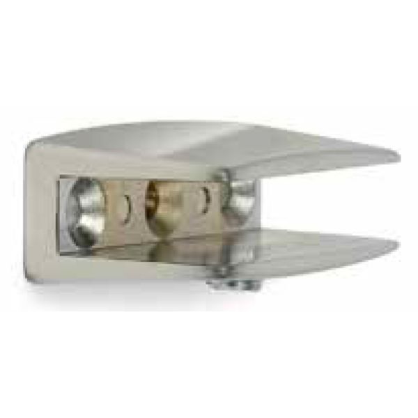 mensola reggivetro in zama cromata