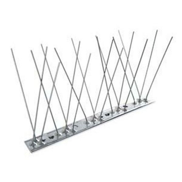 dissuasori per piccioni con base inox flessibile