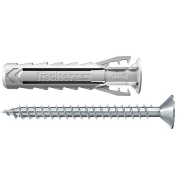 TASSELLO NYLON FISCHER SX PLUS 6S Ø 6X40MM C/VITE