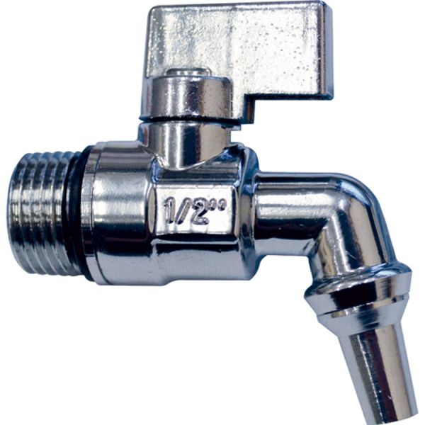rubinetto per fustino olio cromato lucido art. 932