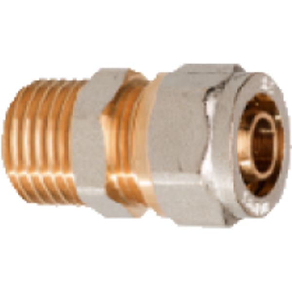 raccordo multistrato dritto maschio art. 392