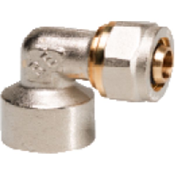 raccordo multistrato curvo femmina art. 392/f