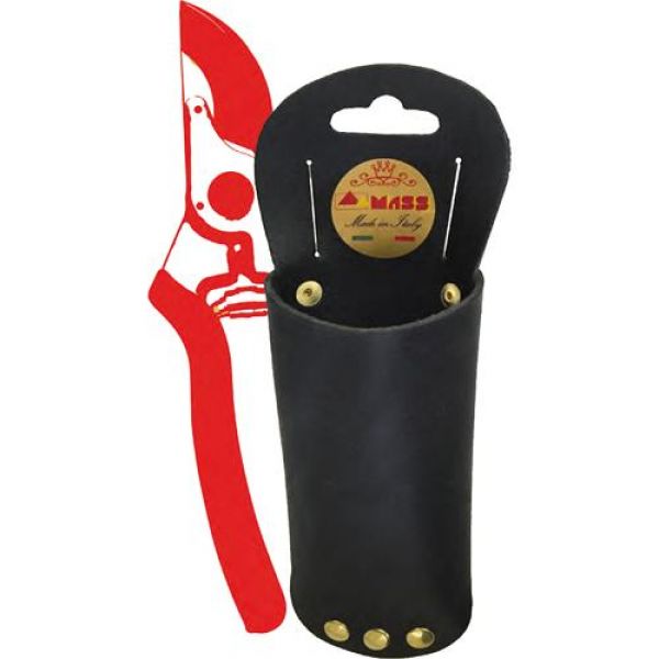 Porta Forbici In Cuoio Artigianale Borchiato