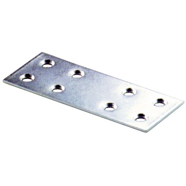PIASTRINA GIUNZIONE DIRITTA  40X30MM ZINCATA