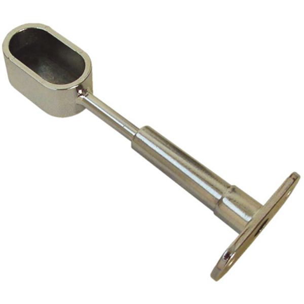 REGGITUBO SOFFITTO OVALE 30X15MM CROMATO REG.CHIUSO