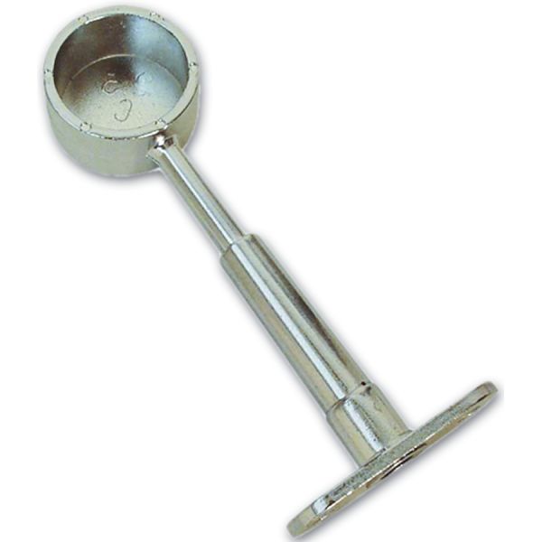 REGGITUBO SOFFITTO TONDO Ø18MM CROMATO REG.CHIUSO