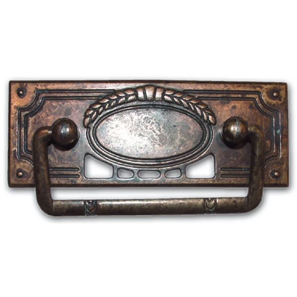 maniglietta per mobili ottone antico 06006