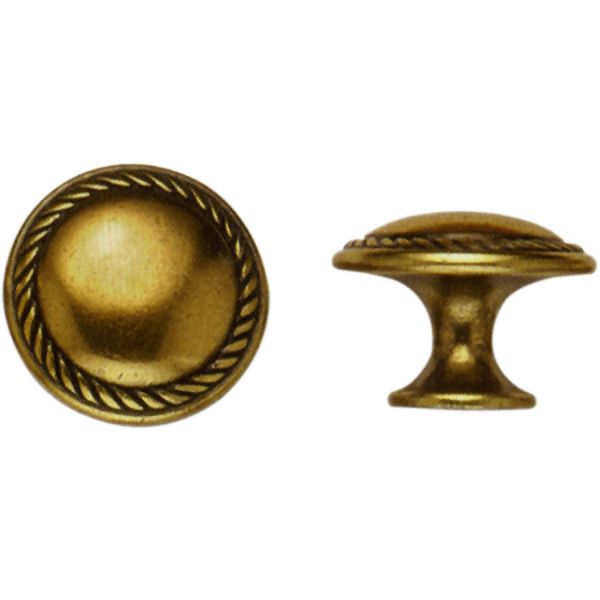 POMOLO METAL STYLE 24223Z 25MM ORO VALENZA