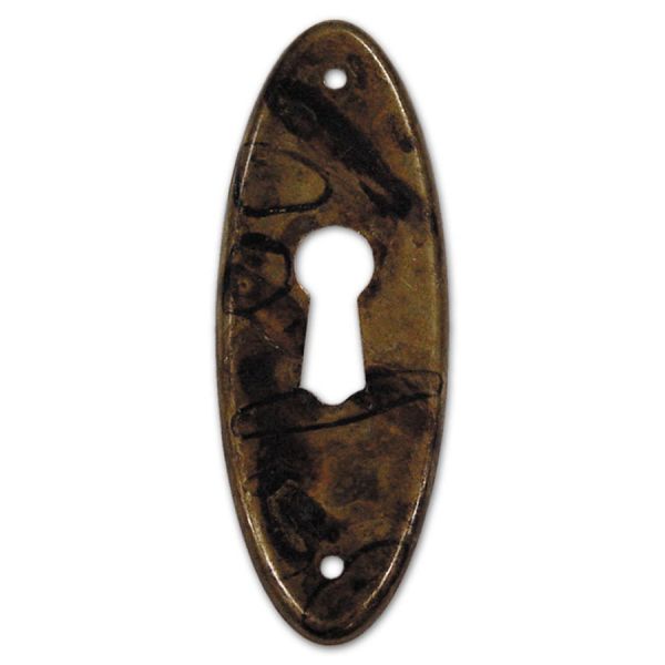 bocchetta per mobili ottone antico vert. 30655z