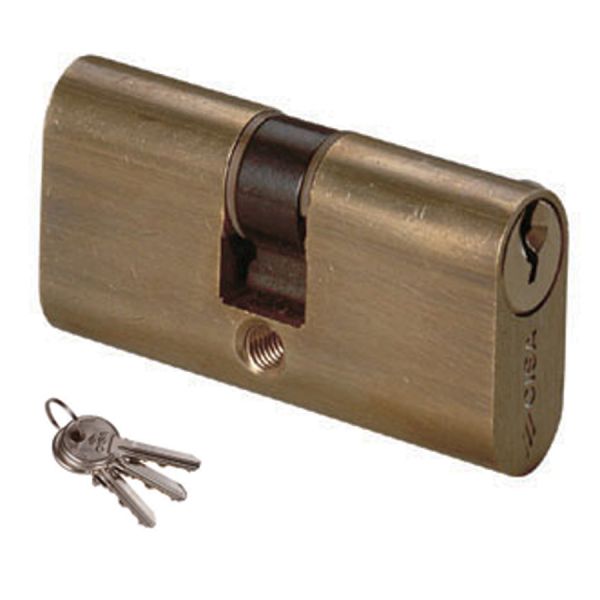 CILINDRO CISA INF. OVALE 08110.02 55MM 28-28
