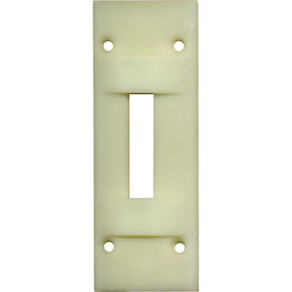 contropiastra in nylon 