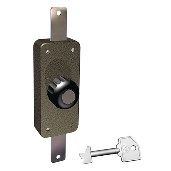 serratura da applicare con pomolo 