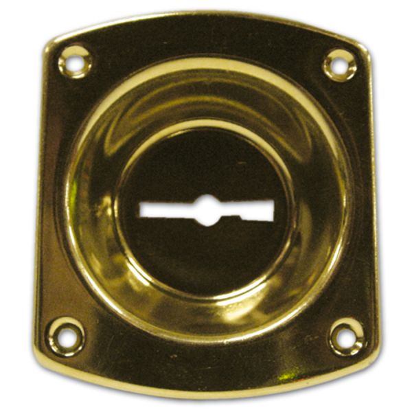 bocchetta per serratura a doppia mappa 