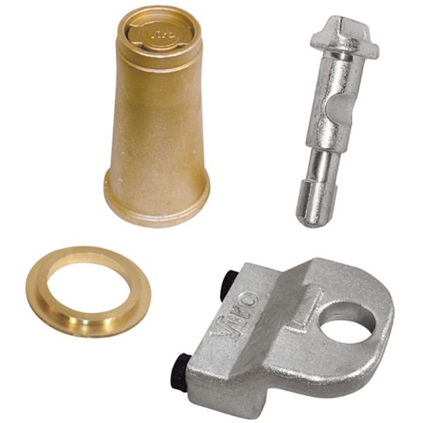 gruppo fissaggio lucchetto per basculante