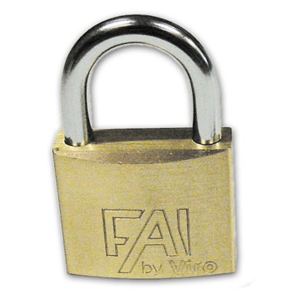 lucchetto ad arco in ottone