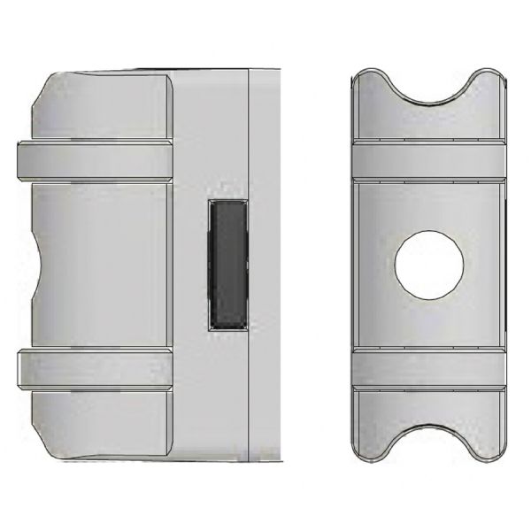 rullo intercambiabile con molle omec