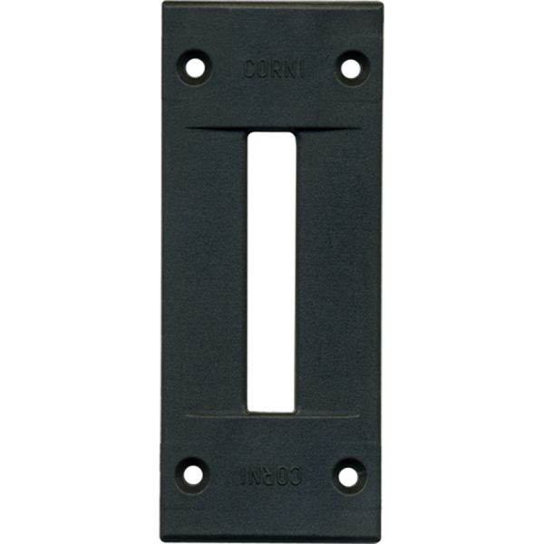 contropiastra in nylon 