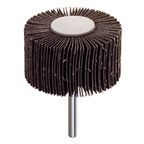 ruota abrasiva lamellare con gambo 