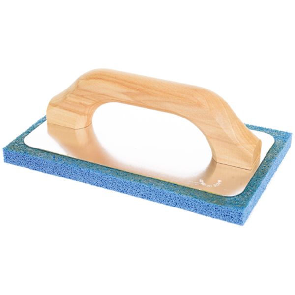 frattone in alluminio - base spugna blu maurer